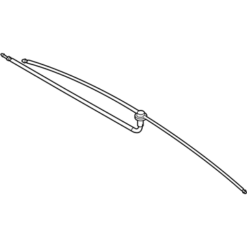 BMW 61-66-7-220-827 Cleaning System Hose