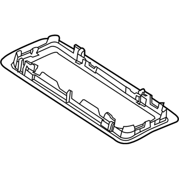 BMW 65-13-6-961-305 Cover For Left Loudspeaker