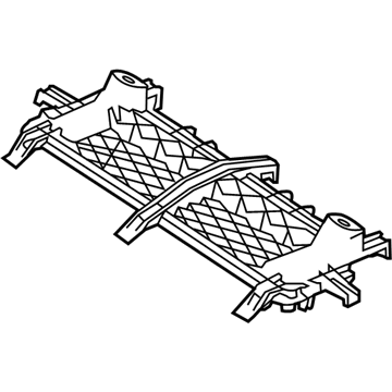 BMW 65-13-6-951-985 BRACKET, HEADLINING LOUDSPEA