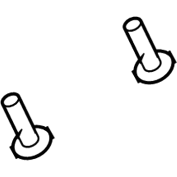 Ford -W500223-S437 Horn Bolt