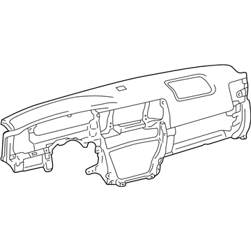 Toyota 55401-35070-B0 Instrument Panel