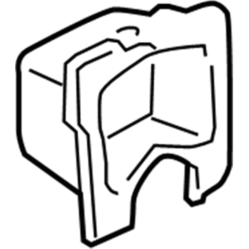 Honda 82391-TK8-A00 Protector, R. Center Seat Belt