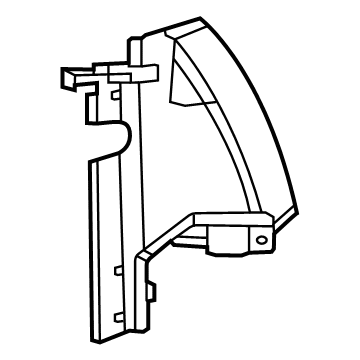 Mopar 68085804AA Seal-Radiator Side Air