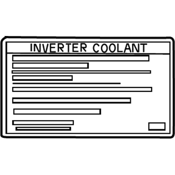 Toyota G92A1-76010 Info Label