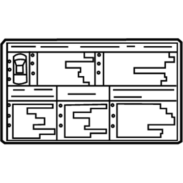 Toyota G9275-48050 Battery Label
