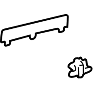 Lexus 55459-30060 Cover, Instrument, Lower