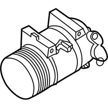 Nissan 92610-1LA1D COMPRESSR Wo Cl