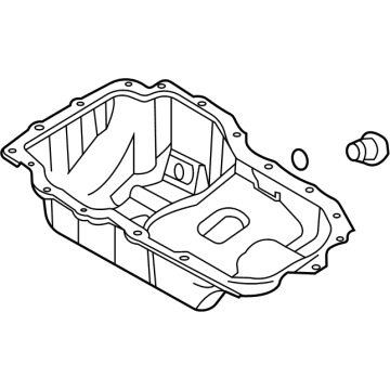 Hyundai 21510-2M800 Pan Assembly-Engine Oil
