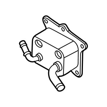 Hyundai 26410-2MHA0 Cooler Assembly-Eng Oil