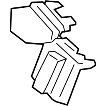 Nissan 24317-3DA0A Bracket-Fuse Block