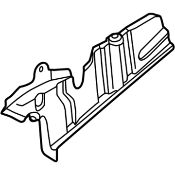 Hyundai 29130-38020 Cover-Engine Under, LH