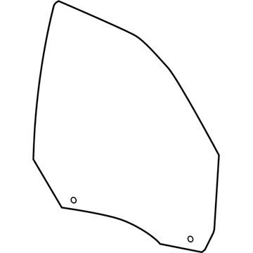 Mopar 55112390AB Glass-Front Door