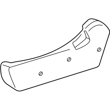 Lexus 71861-48010-A0 Shield, Front Seat Cushion, Inner RH