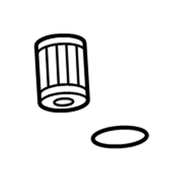 BMW 11-42-7-512-446 Oil Filter Element Set