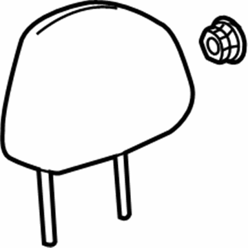 GM 84043680 Headrest