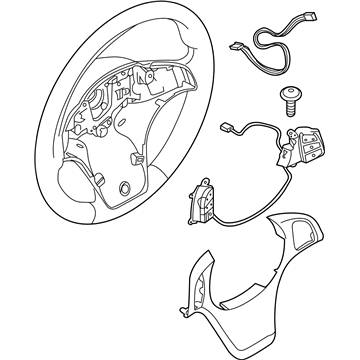 BMW 32-30-3-448-452 Steering Wheel