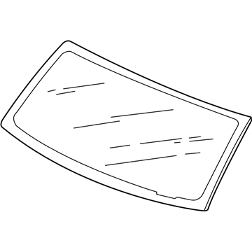 Honda 73111-SCV-306 Set, Front Windshield Glass