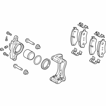Hyundai 58130-GI000 BRAKE ASSY-FR, RH