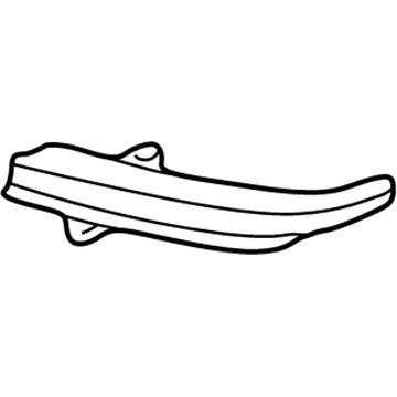 Honda 71148-S84-A00 Beam, L. FR. Bumper Corner (Upper)