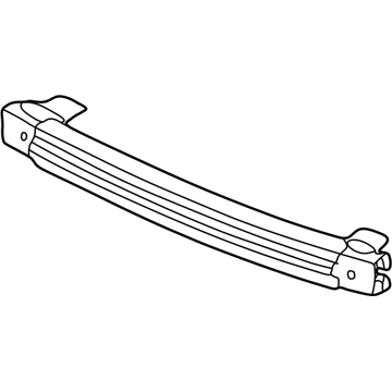 Honda 71130-S84-A00ZZ Beam, FR. Bumper