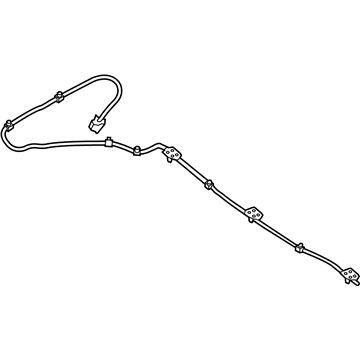 BMW 61-66-7-357-373 Nozzle Chain, Windscreen Washer System