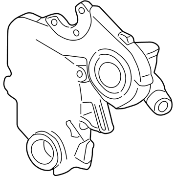 GM 12521221 Cover Asm-Crankcase Front End