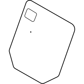 Nissan 88716-6LB0A Board-Rear Seat Back