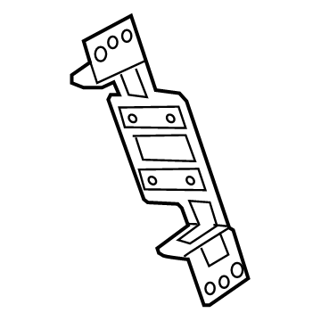 Nissan 28038-6AV0A Bracket-Audio
