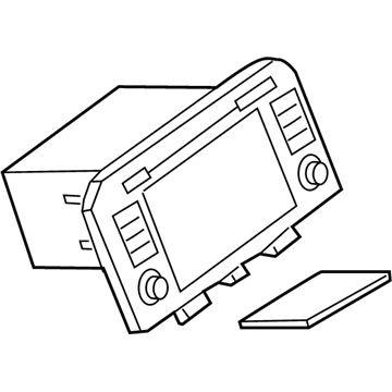 Nissan 25915-6HS2C Control ASY-Navigation
