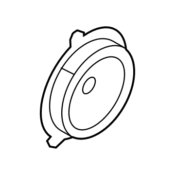 Nissan 28156-JM20A Rear Door Speaker