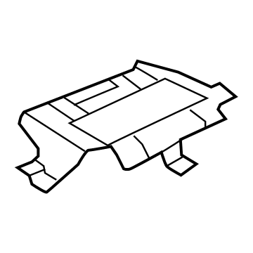 Nissan 28070-6HR0A Bracket-Av Unit