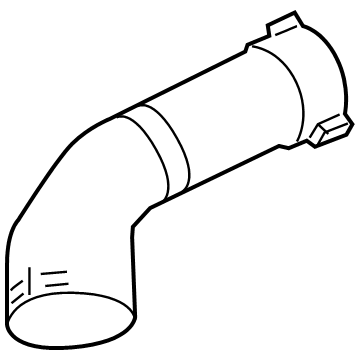 BMW 13-71-8-482-004 Charge Air Line