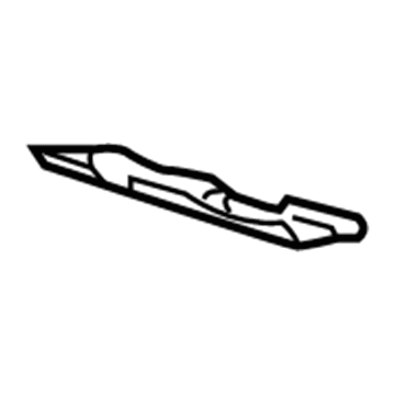 Lexus 63392-60071-A0 Trim, Roof Headlining, Rear