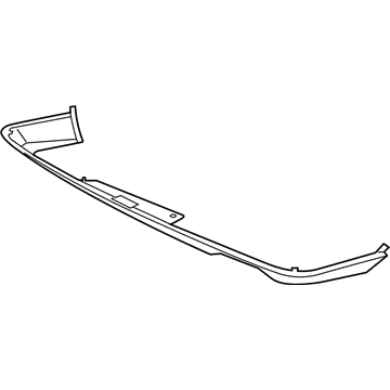 Mopar 68039501AB Rear Bumper Cover Lower