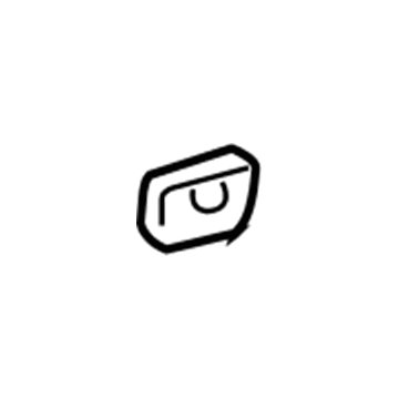 Lexus 69241-50020 Pad, Front Door Outside Handle