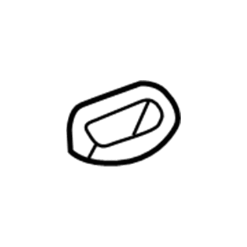 Lexus 69241-60040 Pad, Front Door Outside