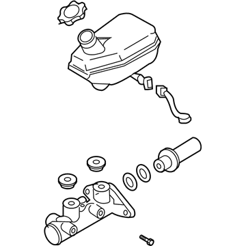 Kia 585104D500 Cylinder Assembly-Brake
