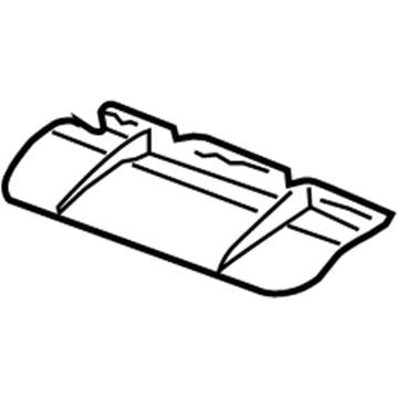 GM 15188203 Lower Baffle