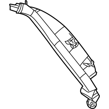 Mopar 6NL73DX9AB Panel-LIFTGATE Trim Upper