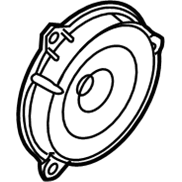 Nissan 28156-4BV0A Rear Door Speaker