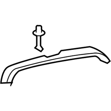Toyota 62431-60041-A1 Opening Molding