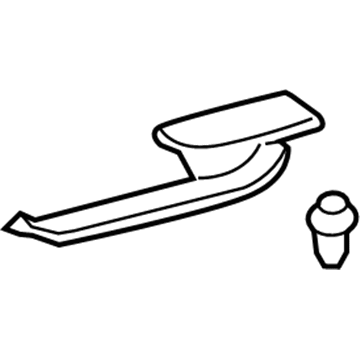 Toyota 67930-60030-A1 Carpet Retainer
