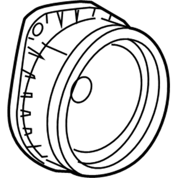 GM 13240949 Front Door Speaker