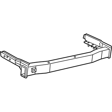 Mopar 68157120AA Beam-Rear Bumper