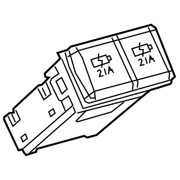 Lexus 85532-76010 Socket, Usb Charger