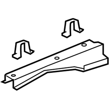 Lexus 53705-50010 Member, Front Apron To Cowl Side, Upper RH