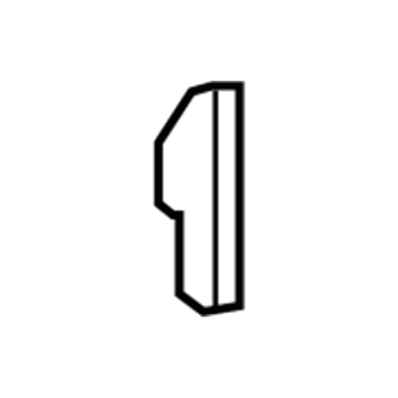 Lexus 57151-50040 Reinforcement, Front Side Member, NO.1 RH