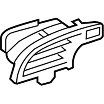 Toyota 55650-21050-C0 Air Grille