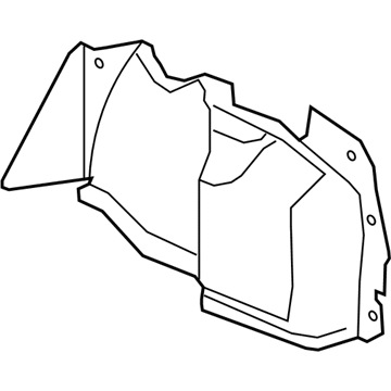GM 22811831 Trunk Side Trim