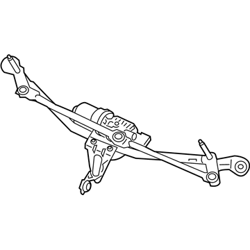 BMW 61-61-9-880-517 WIPER SYSTEM, COMPLETE